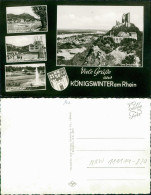Delcampe - Ansichtskarte Königswinter MB: Lemmerzbad Rheinanlagen Dampfer 1963 - Königswinter
