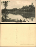 Delcampe - Ansichtskarte Nerchau-Grimma Ruderer Auf Der Mulde 1925 - Grimma