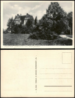 Delcampe - Ansichtskarte Wermsdorf Jagdschloss Vom Park Gesehen 1927 - Wermsdorf