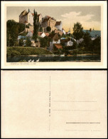 Delcampe - Ansichtskarte Colditz Häuser Am Fluß - Schloß 1926 - Colditz
