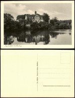 Delcampe - Ansichtskarte Grillenburg-Tharandt Jagdschloß Teich 1926 - Tharandt