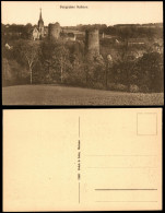 Delcampe - Ansichtskarte Kohren-Sahlis Burgruine U. Kirche 1925 - Kohren-Sahlis