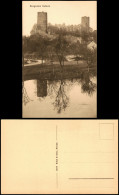Delcampe - Ansichtskarte Kohren-Sahlis Burgruine Weg 1925 - Kohren-Sahlis