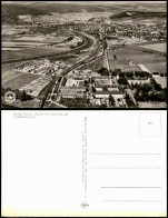 Delcampe - Höxter Weser Luftaufnahme Schloß Corvey Mit Siedlung Und Jugendherberge 1960 - Höxter