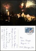 Delcampe - Ansichtskarte Dachau Dachau Bei Nacht Mit Feuerwerk 1986 - Dachau