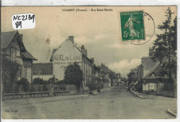 Delcampe - CHARNY- RUE SAINT-MARTIN- HOTEL DE L ECU - Charny
