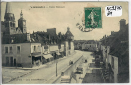 Delcampe - VERMENTON- ROUTE NATIONALE - Vermenton