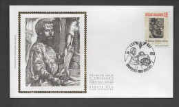 Delcampe - FDC Zijde : Nr 2527 Stempel: Bruxelles 1000 Brussel - 1991-2000