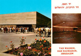 Delcampe - Jerusalem  Yerushalayim Israel Yad-Vashem Holocaust-Gedenkstaette Ewige-Flamme B - Israel