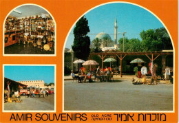 Delcampe - Akkon Acre Akko Acco Israel Souvenirladen Moschee Altstadt Marktplatz Sonnenschi - Israel