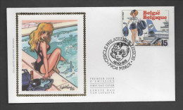 Delcampe - FDC Zijde : Nr 2528 Stempel: 7904 Pipaix - 1991-2000