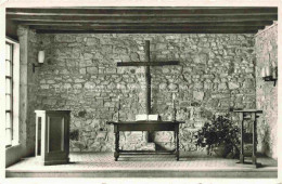 Delcampe - Celigny Geneve GE Château-de-Bossey Institut-oecuménique Altar Kreuz Kanzel Kerz - Sonstige & Ohne Zuordnung