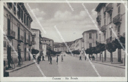 Delcampe - Bg474 Cartolina Cosenza Citta' Via Trieste - Cosenza