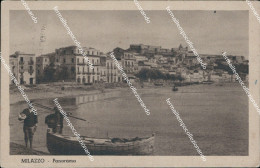 Delcampe - Bg57 Cartolina Milazzo Panorama 1940 Provincia Di Messina - Messina