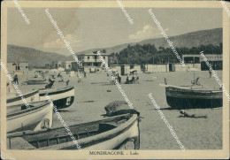 Delcampe - Bg546 Cartolina Mondragone Lido Provincia Di Caserta - Caserta