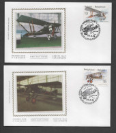 Delcampe - FDC Zijde : Nr 2543/46 Stempel: Bruxelles 1040 Brussel - 1991-2000