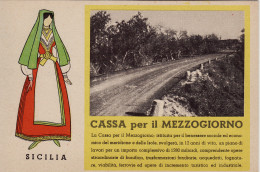 Delcampe - # CASTELVETRANO-PARTANNA: SISTEMAZIONE DELLA PROVINCIALE -CASSA DEL MEZZOGIORNO - Trapani
