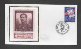 Delcampe - FDC Zijde : Nr 2550 Stempel: Brussel 1000 Bruxelles - 1991-2000