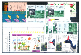Delcampe - Messico. UPAEP. Piccolo Insieme Di Emissioni 1989-1994. - Mexico