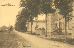 Delcampe - 09 )  LEZAT  -  Gendarmerie - Lezat Sur Leze