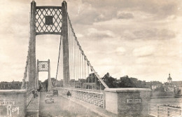 Delcampe - 44 ANCENIS LE PONT SUSPENDU - Ancenis