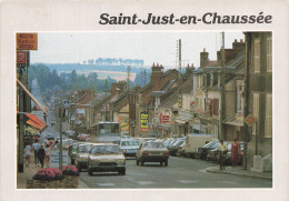 Delcampe - 60  SAINT JUST EN CHAUSSEE RUE DE PARIS - Saint Just En Chaussee