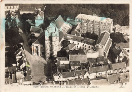 Delcampe - 60  PONT SAINTE MAXENCE L EGLISE ET L ECOLE SAINT JOSEPH - Pont Sainte Maxence