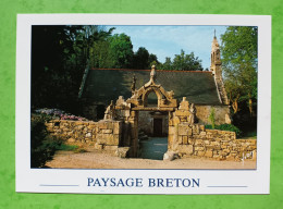 Delcampe - Paysage Breton : Chapelle Bretonne Près De Plouguerneau - Plouguerneau
