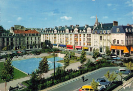 Delcampe - 14 CAEN PLACE DE LA REPUBLIQUE ET LES JARDINS - Caen
