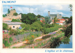 Delcampe - 85 TALMONT L EGLISE ET LE CHÂTEAU - Talmont Saint Hilaire