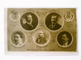Delcampe - Rare! La Visite Du Maire De Paris,Felix Roussel,au Maire De Bucarest,Dimitrie Dobrescu,carte Postale Photo Roumanie 1912 - Rumänien