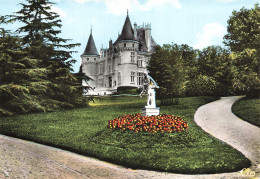 Delcampe - 37  L ILE BOUCHARD LE CHÂTEAU DU TEMPLE ET LE PARC - L'Île-Bouchard