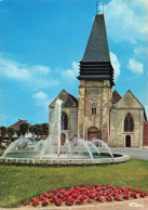 Delcampe - 60  ESTREES SAINT DENIS L EGLISE ET LES JETS D EAU - Estrees Saint Denis