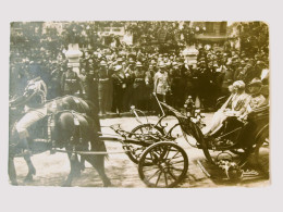 Delcampe - Rare! Romanian Royal Family:King Carol II & Queen Elena Photo Postcard Original Julietta Photo Workshop 1921 - Rumänien
