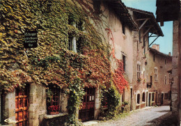 Delcampe - 1 PERROUGES LA RUE DES RONDES ET GRENIER A SEL - Pérouges