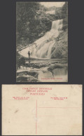 Delcampe - Ceylon Old Postcard Denegama Falls, Waterfalls Water Falls, Skeen Photo - Sri Lanka (Ceylon)