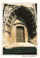 Delcampe - 30  PONT SAINT ESPRIT LA PORTE DE L EGLISE SAINT SATURNIN - Pont-Saint-Esprit