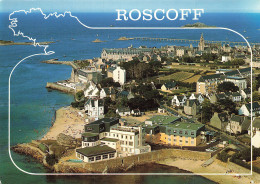 Delcampe - 29 ROSCOFF L INSTITUT MARIN ET LA PLAGE ROC H KROUM - Roscoff