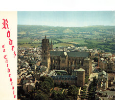 Delcampe - 12  RODEZ LA CATHEDRALE NOTRE DAME - Rodez