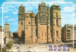 Delcampe - 12  RODEZ LA CATHEDRALE - Rodez