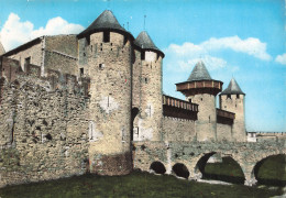 Delcampe - 11  CARCASSONNE LE PONT DU CHÂTEAU COMTAL - Carcassonne