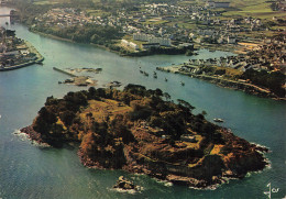 Delcampe - 29 TREBOUL DOUARNENEZ L ILE TRISTAN ET LE PORT DE RHU - Tréboul