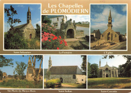 Delcampe - 29 PLOMODIERN LES CHAPELLES ET L EGLISE - Plomodiern