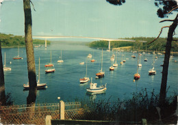 Delcampe - 29 BENODET LES YACHTS SUR L ODET ET LE PONT - Bénodet