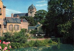 Delcampe - 61  ALENCON LES BORDS SE LA SARTHE ET L EGLISE NOTRE DAME - Alencon