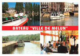 Delcampe - 77 MELUN LE BATEAU - Melun