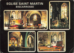 Delcampe - 40  BISCARROSSE L EGLISE SAINT MARTIN - Biscarrosse