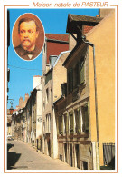 Delcampe - 39 DOLE LA RUE ET LA MAISON LOUIS PASTEUR - Dole
