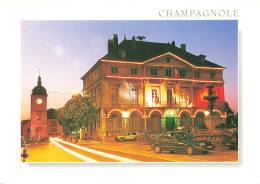 Delcampe - 39 CHAMPAGNOLE L HOTEL DE VILLE ET LA TOUR DE L HORLOGE - Champagnole