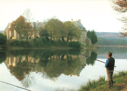 Delcampe - 35 PAIMPONT L ABBAYE ET L ETANG - Paimpont